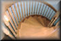 Maple 7-0 HT with custom turned balusters